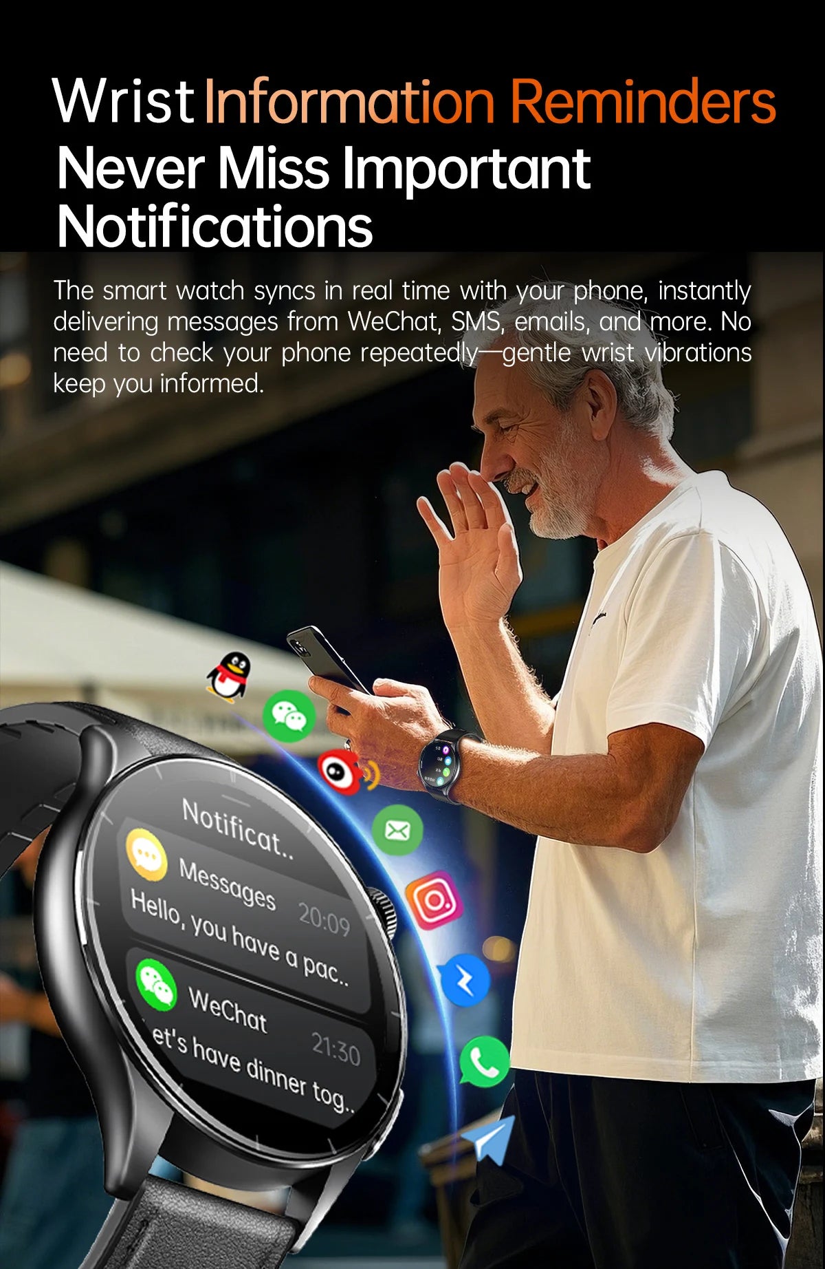 2026 New Health Analysis ECG+PPG Smart Watch Body Fat Uric Acid Blood Pressure Heart Rate Tracker NFC Smartwatch For Android IOS