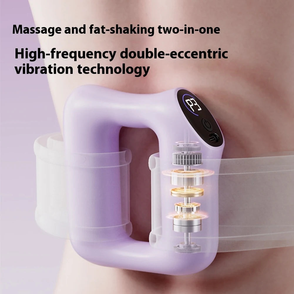 Electric Massager Ring - 5 Intensity Modes Purple | Tidesmit Body Shaping Massage Equipment Tidesmit
