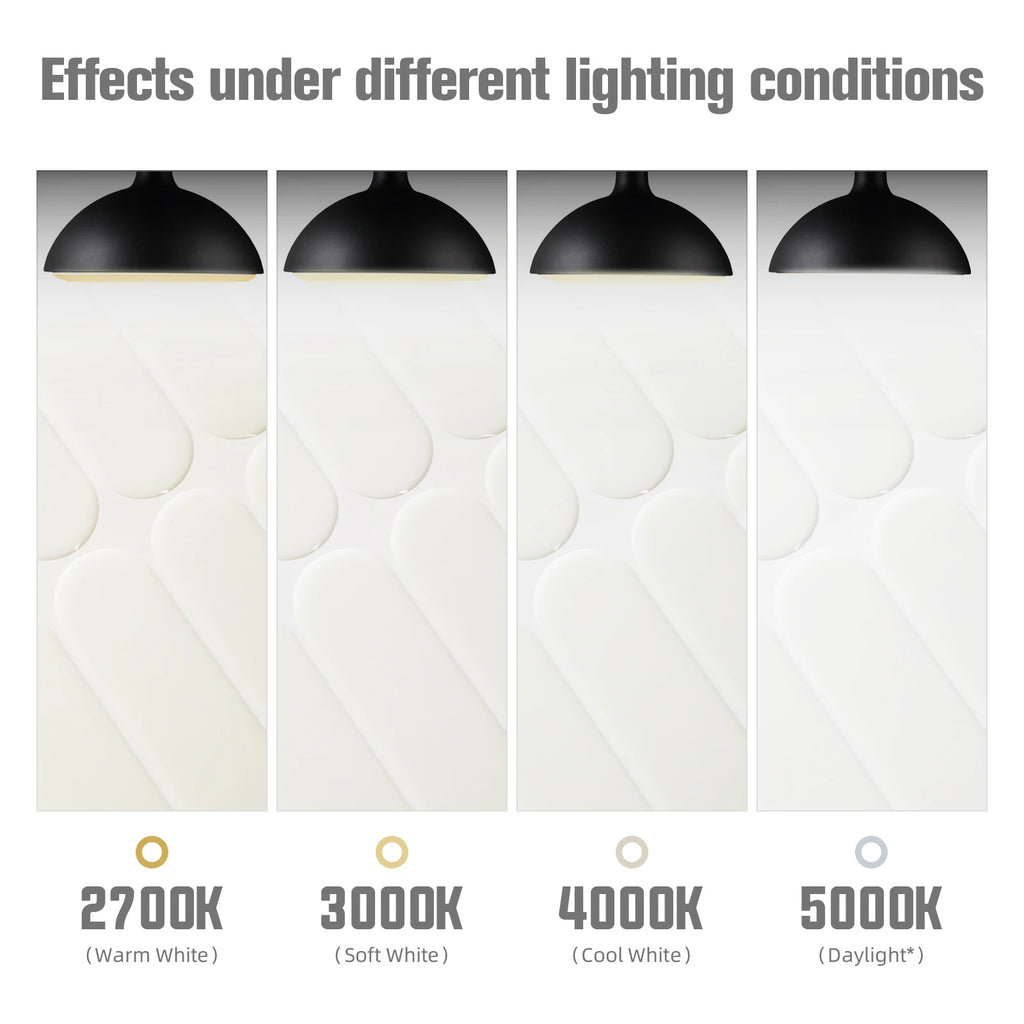 5/10/20PCSWhite Oval 3D Peel and Stick Backsplash Tiles, Waterproof Self Adhesive Wall Stickers for Kitchen Bathroom
