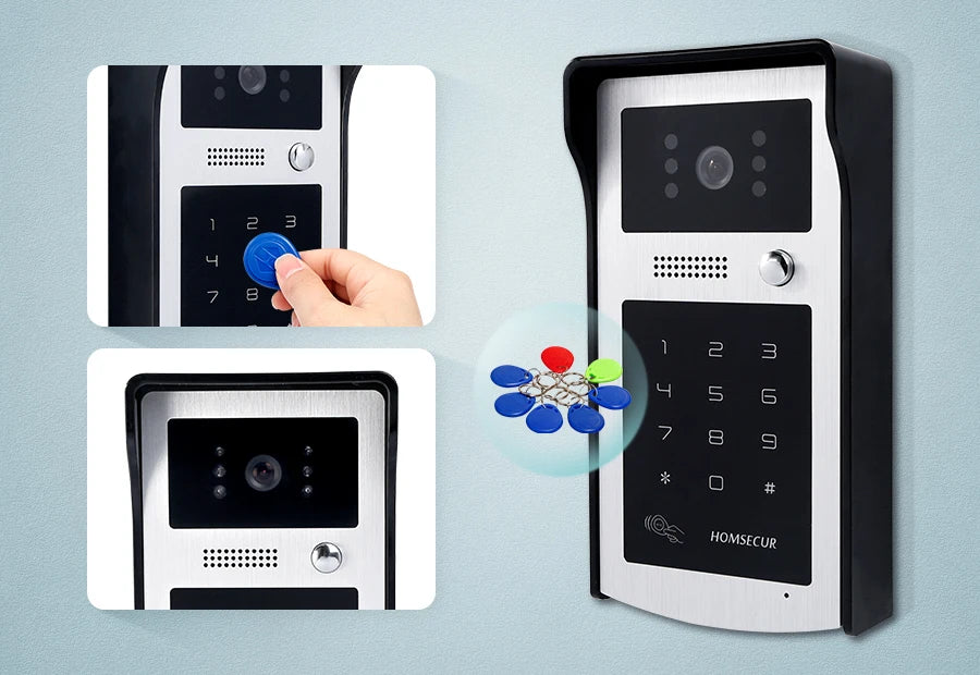 HOMSECUR IDS-S Outdoor Camera Doorbell Camera  XC004-S For Video Door Phone Intercom System