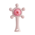 Cute Safe Teething Ring Sensory Toys Candy Color Baby Silicone Teether Rattle Toy For Toddlers Chewing Toy Baby Accessories