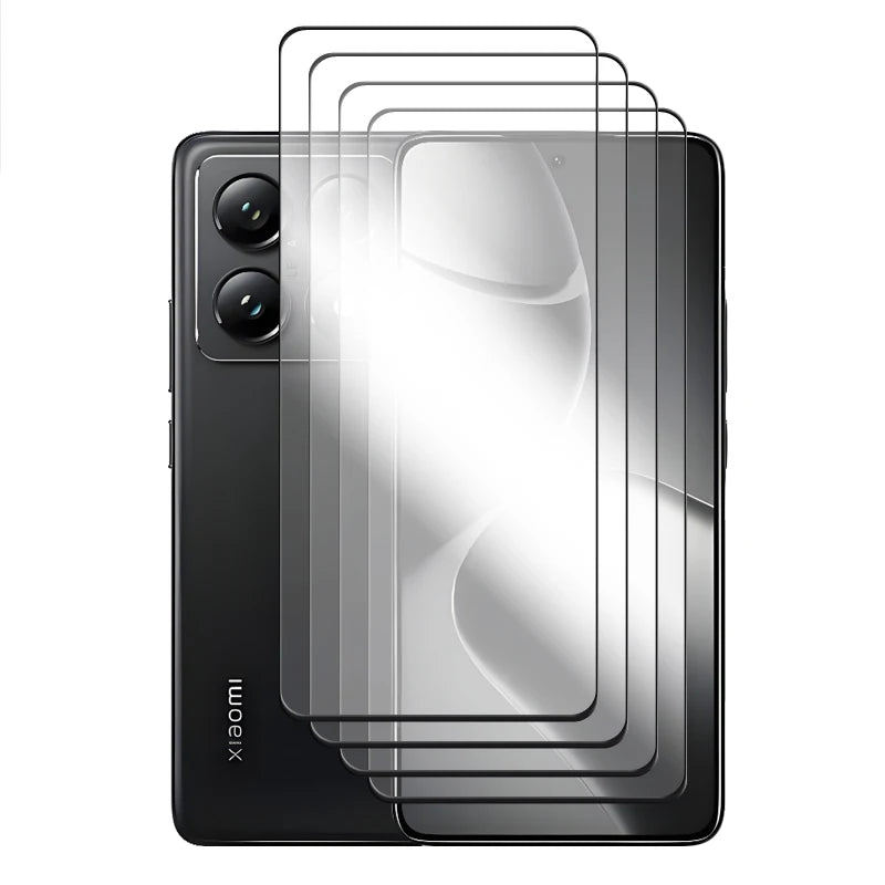 6in1 For Xiaomi 14T Pro Glass For Xiaomi 14T 15T Pro Tempered Glass Full Cover Screen Protector For Xiaomi 14T 15T Lens Film AE Only 4 Front Glass Tidesmit