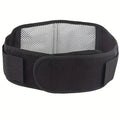 Back Massage Belt with 20 Magnets - Adjustable Waist Support (Black) Back Massage Instrument Black Tidesmit