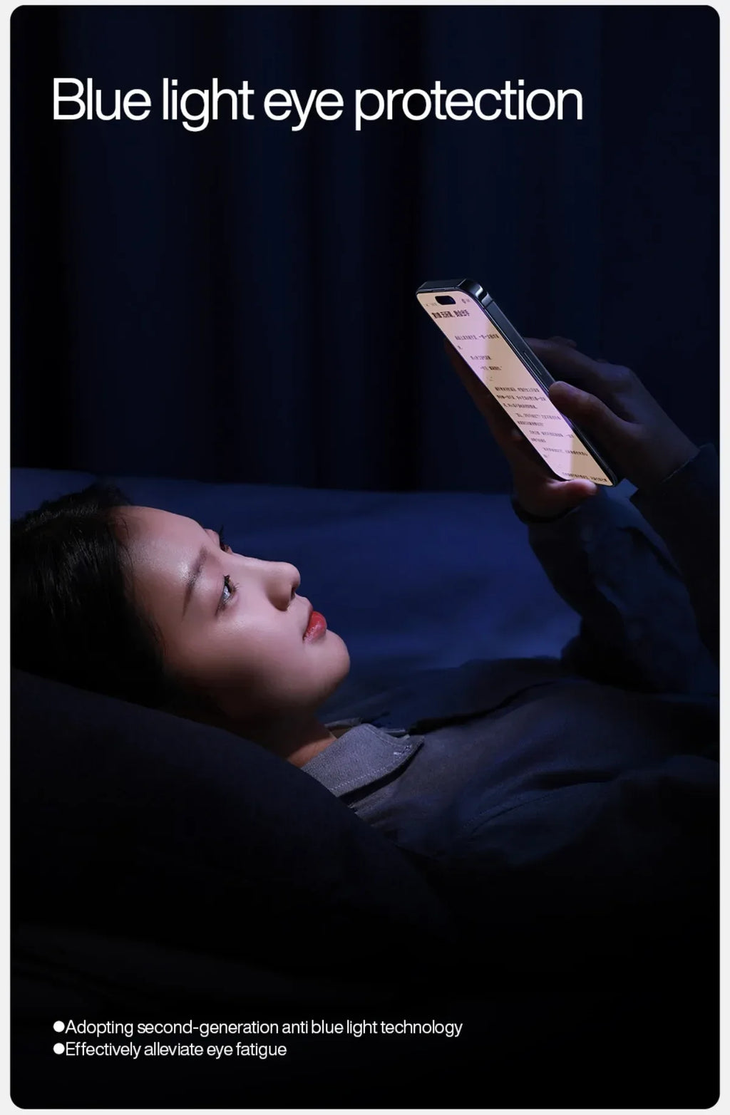 iPhone 15 Pro Max Screen Protector | Anti-Blue Light Tempered Glass Tidesmit