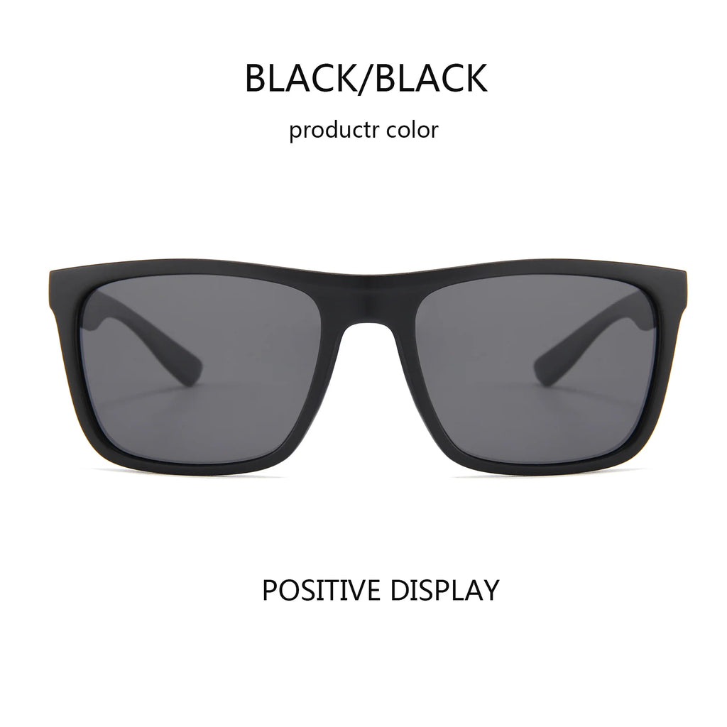 Polarized Square Sunglasses - Retro UV400 Driving Eyewear for Clarity Tidesmit