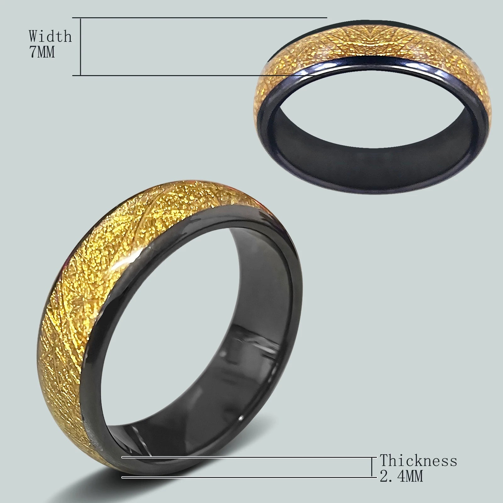 RFID Ceramic Smart Health Ring 13.56MHz NFC Access Key by Tidesmit Tidesmit