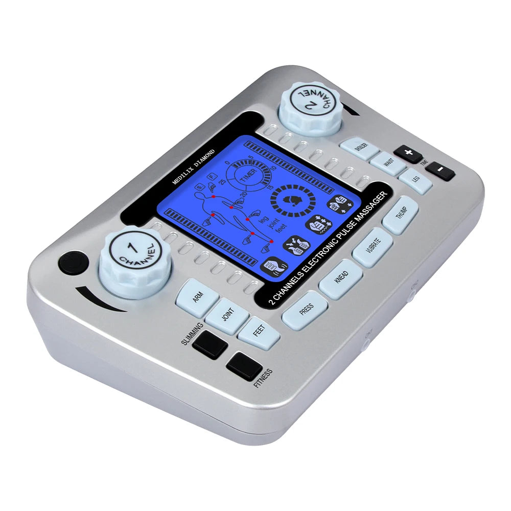 Electric Pulse Massager with Heat Therapy & EMS | Tidesmit Back Massage Instrument Tidesmit