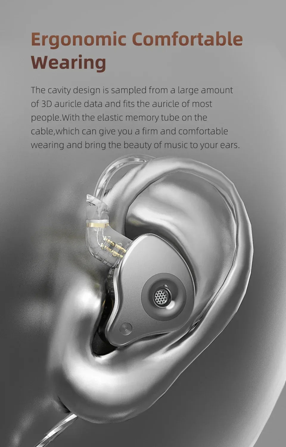 Tidesmit HiFi In-Ear Monitors with Dynamic Bass & Noise Cancellation Tidesmit