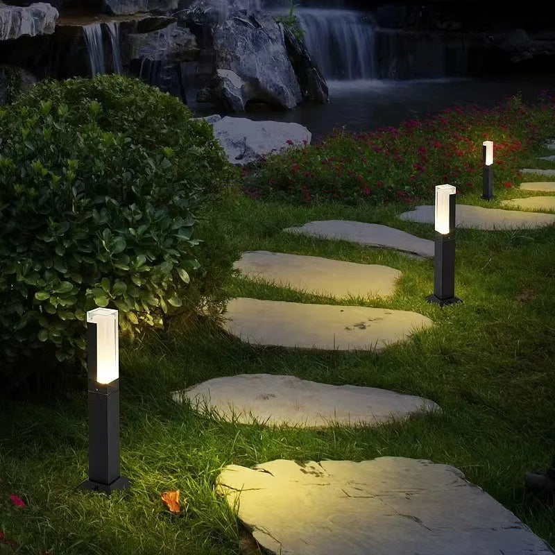 LED Lawn Light, Garden IP65 Waterproof Decorative Landscape Light AC85-265V Courtyard Lamp,rural Villa Road Outdoor Lighting