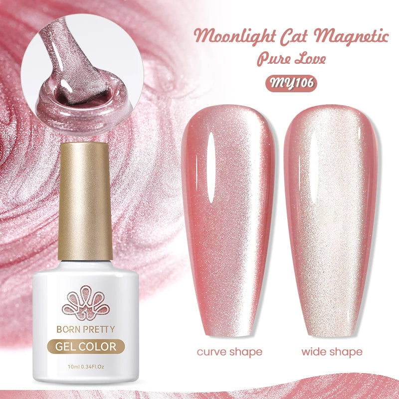 9D Cat Eye Gel Polish Magnetic UV LED Varnish for Professional Manicure Permanent Makeup Machines 57450-5 Tidesmit