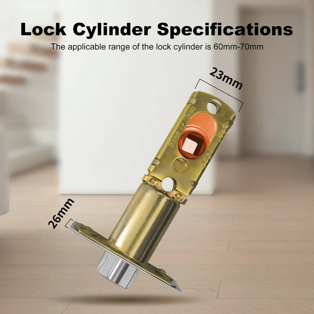 Tuya Bluetooth Fingerprint Electronic Door Handle Lock Smart Lock System Security Protection Smart Home Devices