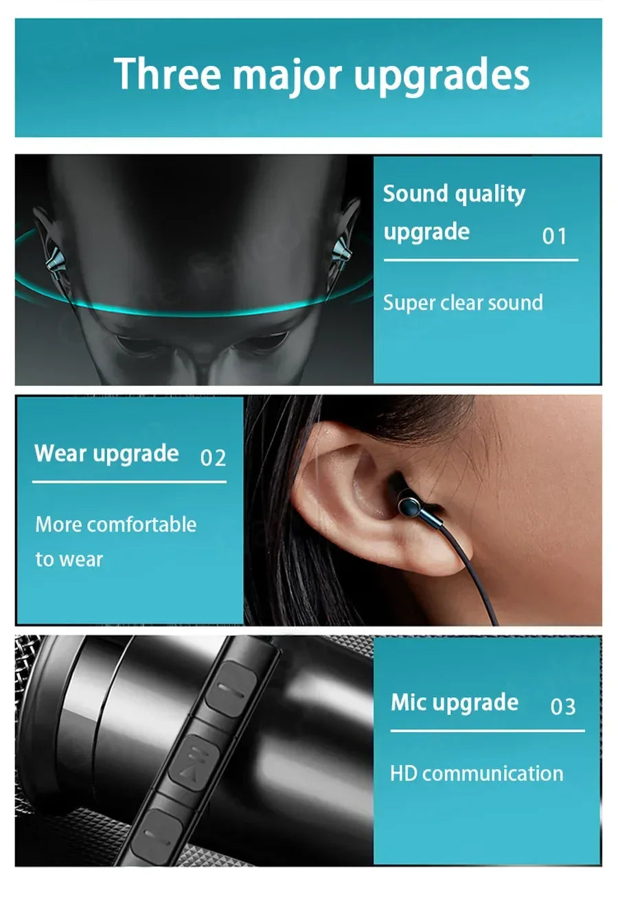 Tidesmit USB C Wired Headphones - HiFi Stereo Audio with Mic Tidesmit