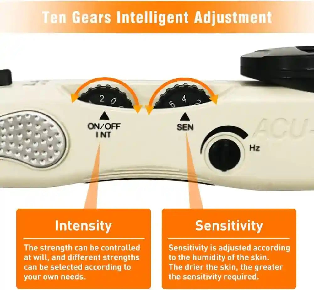 Electric Acupuncture Pen - Rechargeable Muscle Relief Massage Tool Back Massage Instrument Tidesmit