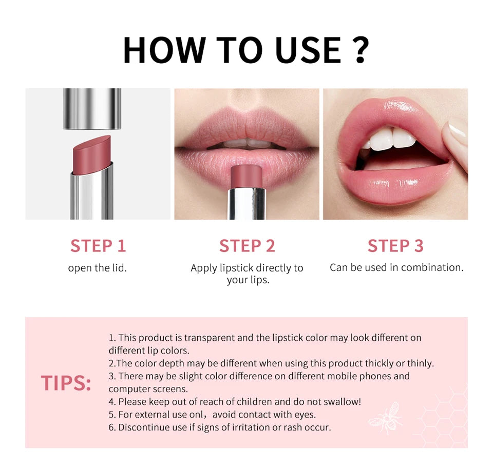 Honey Tinted Lip Balm Plumper - Moisturizing Exfoliating Lip Care Lip Care Tidesmit