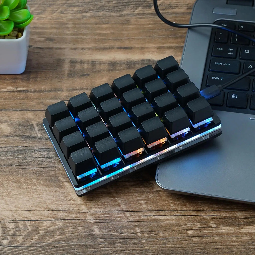 Mini USB Custom Mechanical Keyboard 2/4/6/7/8/9/12/16/24 Keys Gaming Keyboard Sayo Device Shortcut Programmable Keypad Keys New