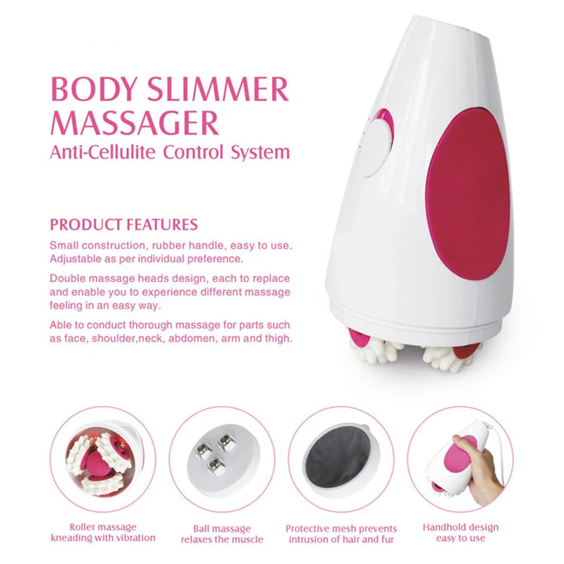 Electric Body Massager with 3D Infrared Heat Therapy by Tidesmit Body Shaping Massage Equipment Tidesmit