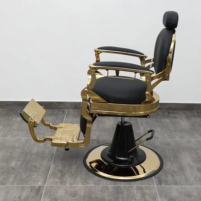Professional Reclining Barber Chair for Hair Cutting and Shaving Massage Chairs Tidesmit