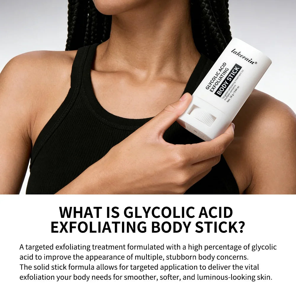 Glycolic Acid Exfoliating Body Stick for Smooth Skin - Tidesmit Scrubs Treatments Tidesmit
