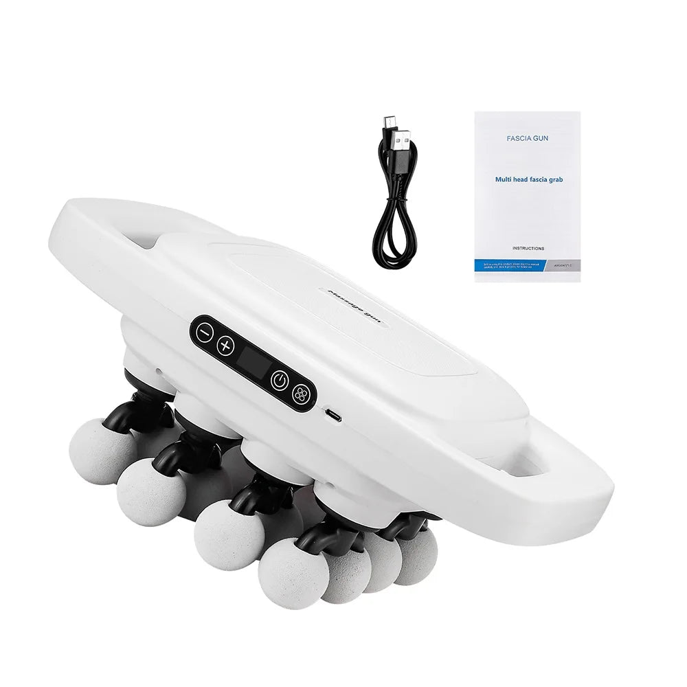 Deep Tissue Massage Gun - 16-Head Portable Electric Massager Body Shaping Massage Equipment Tidesmit