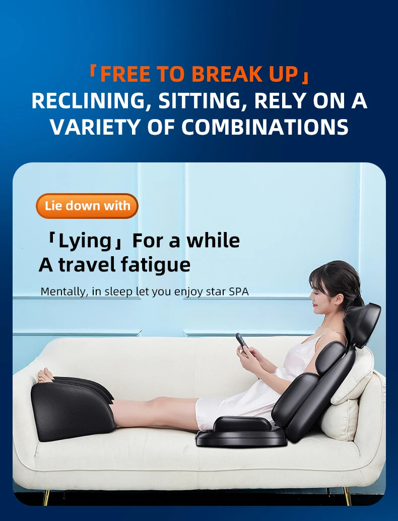 Zero Gravity Massage Chair - Foldable Electric Massager with Heat Massage Chairs Tidesmit
