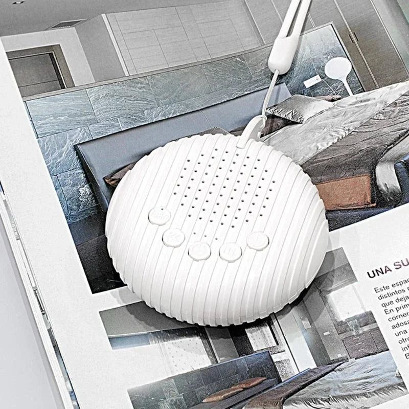 J15U White Noise Machine with 10 Natural Sounds Timed Shutdown Baby Care Sleeping Aid Therapy Device Relaxing Soothing