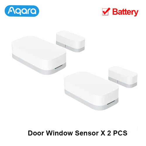 24H Shipping Aqara Window Door Sensor MCCGQ11LM Zigbee Connect Smart Home Security Alarm System Work with Xiaomi & Apple Homekit