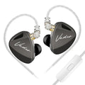 KZ Vader In-Ear Monitors with Tuning Switches by Tidesmit Vader MIC High China Mainland Tidesmit