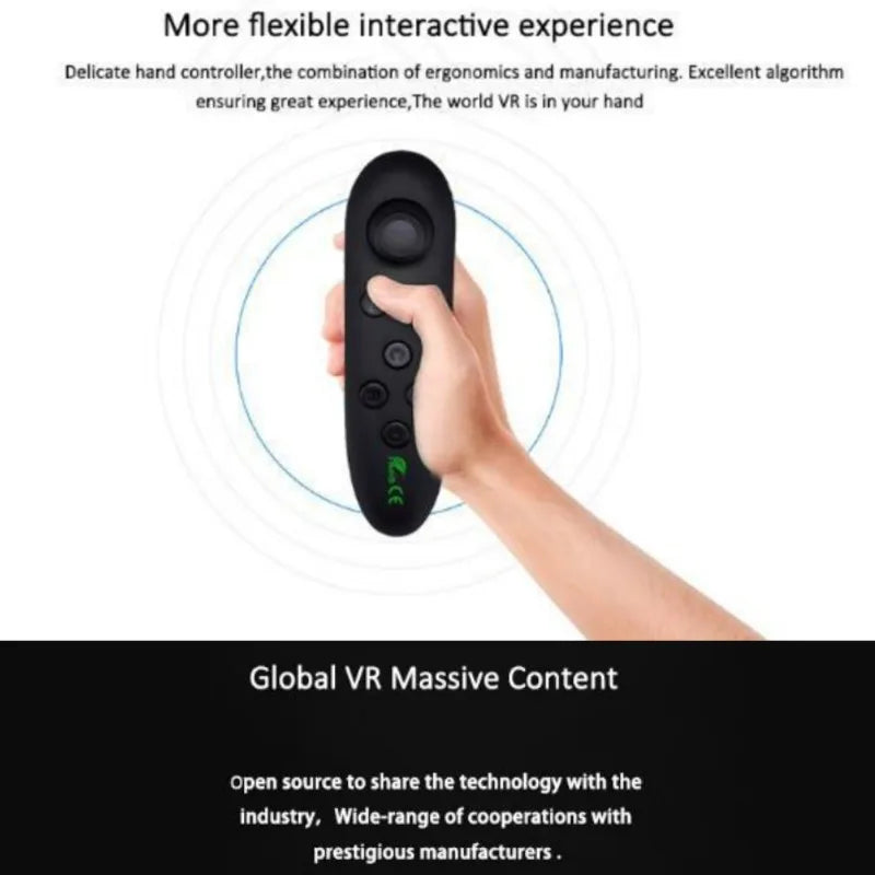 4K VR Headset for Smartphones: Immersive 3D Mobile Glasses Tidesmit