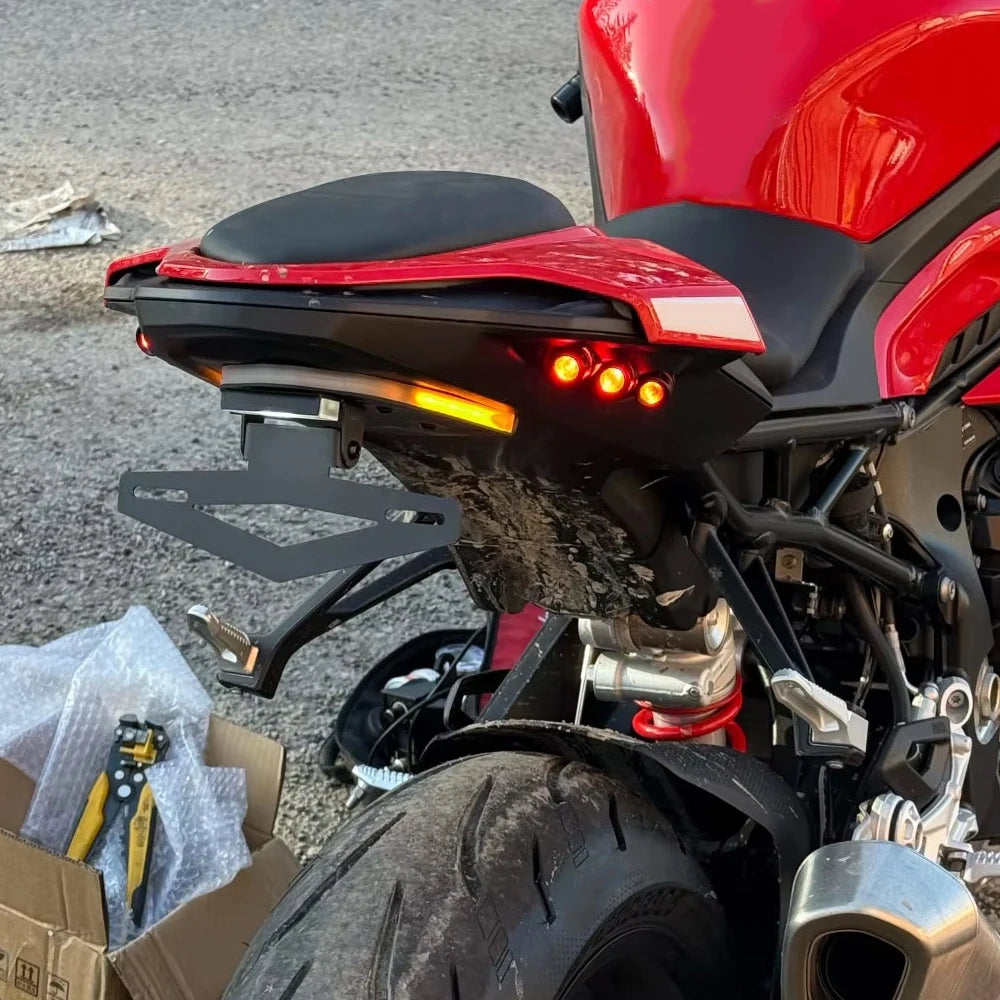 Motorcycle LED Integrated Tail Light Brake Turn Signal Light for BMW S1000RR S1000 RR S 1000 RR 2019-2026 Rear Light Accessories