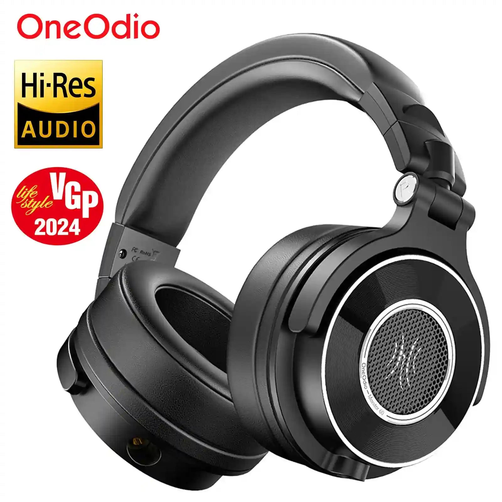 Wired Studio Headphones Over-Ear High-Res Monitor Audio Tidesmit Tidesmit