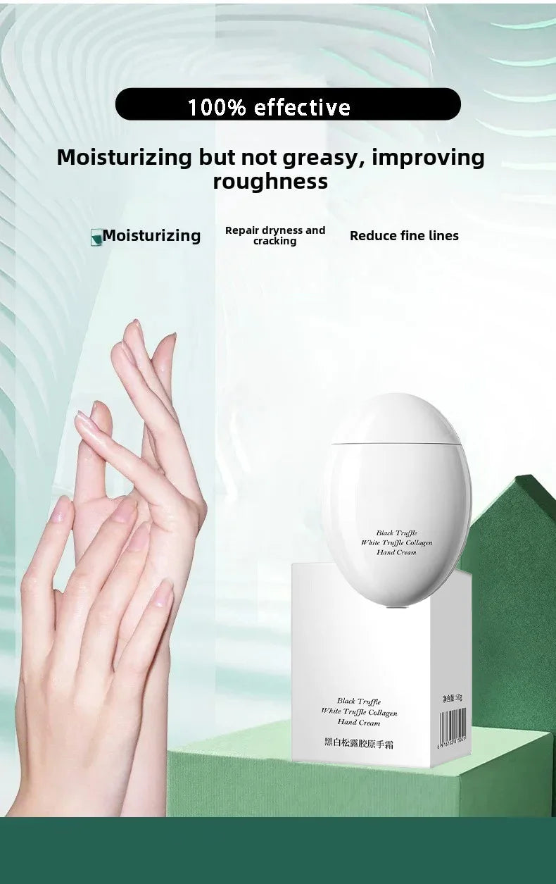 Hand cream for removing wrinkles on finger joints, removing hand wrinkles, and reducing joint roughness and blackness