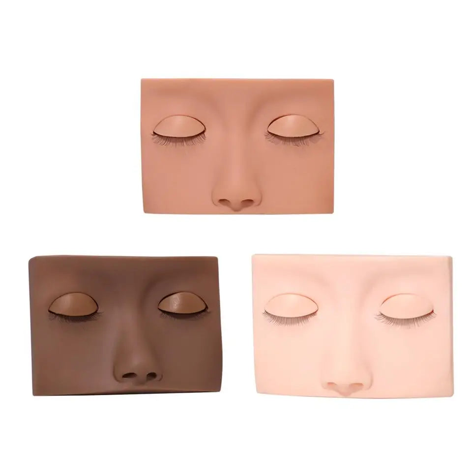 Tidesmit mannequin training head with removable eyelids for professional lash extension and makeup practice