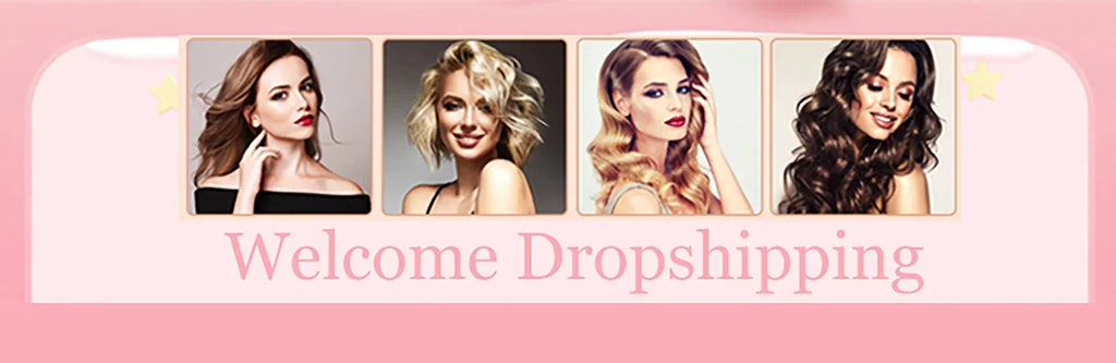 6-in-1 hair dryer brush and professional styling tool set creating diverse curls and straight hairstyles for women.