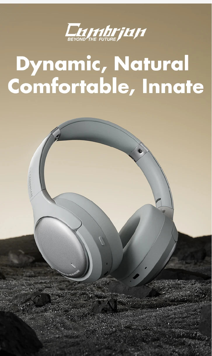 Tidesmit Wireless Headphones with Active Noise Cancellation - Over-Ear Tidesmit
