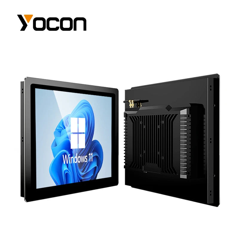 15 inch Industrial Touch Panel PC IP65 Waterproof I5-6200U 8+128G Win11 Touchable Computer Embedded Touch Screen