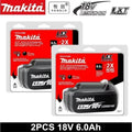 Genuine 6AH Makita BL1860 6ah Battery Power Tools Li-ion Replacement LXT BL1850 BL1840 for 18V Screwdriver with BMS 18v Battery