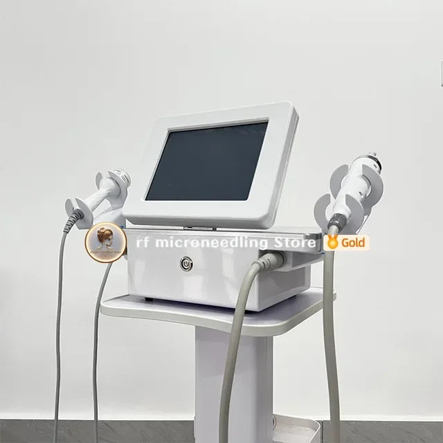 Fractional RF Microneedling Machine - 150W Pro Skin Tightening Device Scrubs Treatments Tidesmit