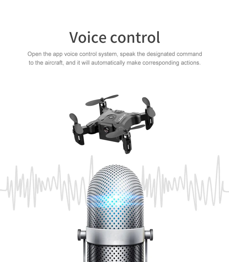 Mini 8K Camera Drone - Foldable FPV Quadcopter with GPS Stability Tidesmit