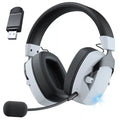 Tidesmit Wireless Gaming Headset with Active Noise Cancellation BlackWhite Tidesmit