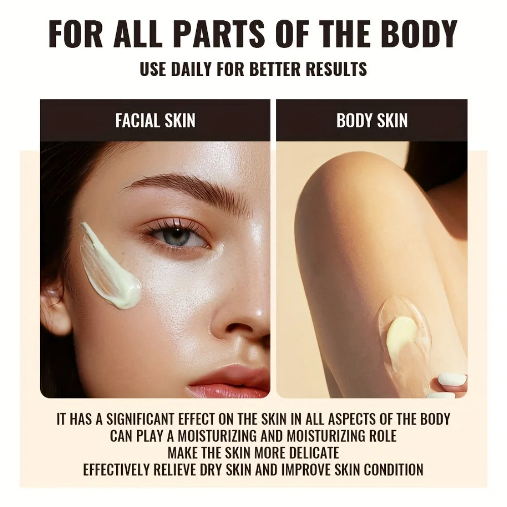 Beef Tallow Honey Balm Moisturizing Hydrating Face Cream Body Lotion Fades Fine Lines Tighten Soothen Brightening Facial Skin