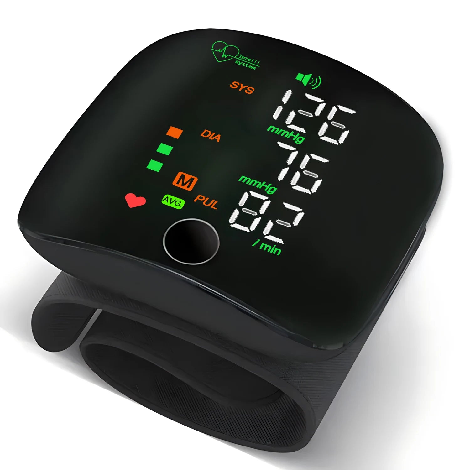 Rechargeable Wrist Blood Pressure Monitor Medical Voice Digitlal Display Health Sphygmomanometer Tonometer