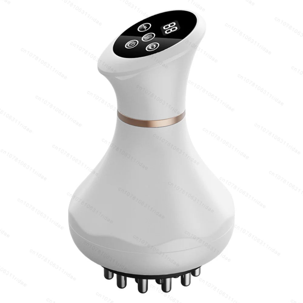 Anti Cellulite Massage Tool - White Lymphatic Drainage Sculpting Device Relaxation Treatment Tidesmit
