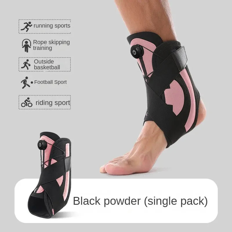 Adjustable BOA Ankle Brace Support Sport Fitness Ankle Protector Sprain Recovery Stabilizer Foot Care Pain Relief Ankle Wrap