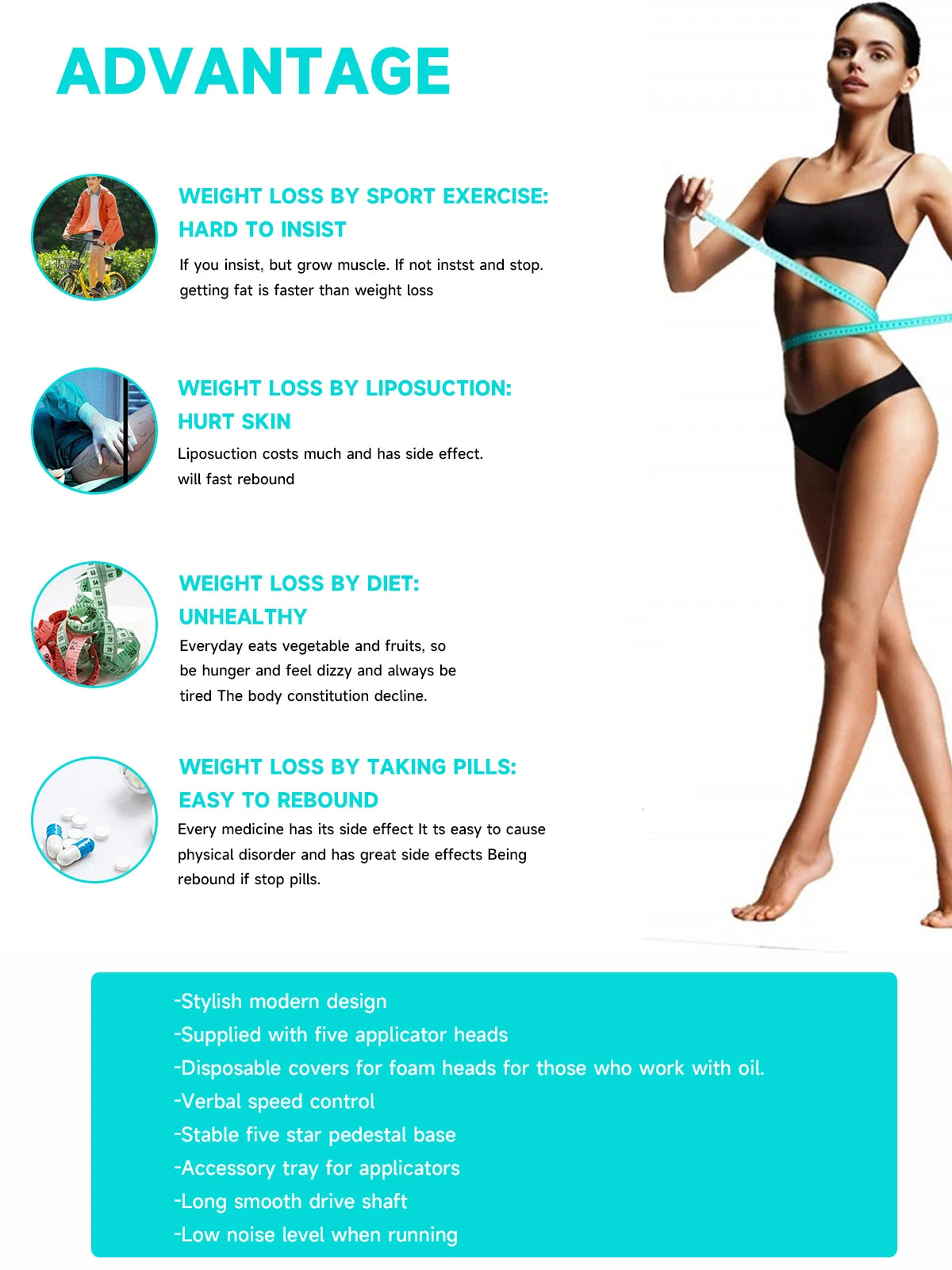 G5 Vibrating Body Slimming Machine for Deep Tissue Muscle Relief Body Shaping Massage Equipment Tidesmit