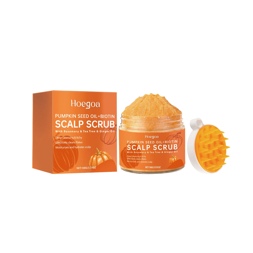 Scalp Nourishing Scrub: Professional Gentle Exfoliating Hair Treatment Scrubs Treatments 1set boxed Tidesmit