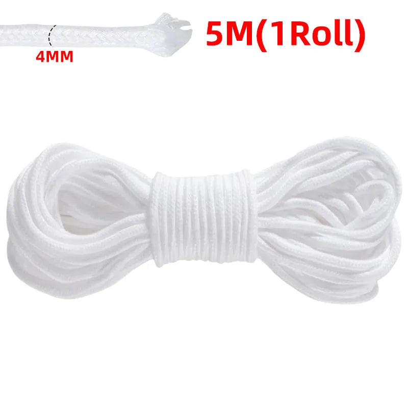5-20M Self-Watering Wick Cord Vacation Planter Pot DIY Automatic Watering Device System Potted Auto Drip Waterer Cotton Rope