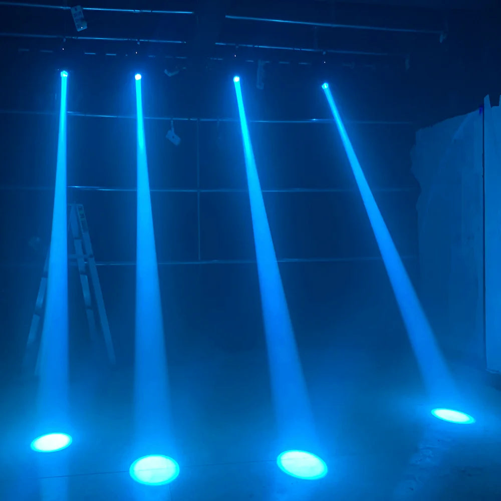 2PCS Mini LED Moving Head Light 150W Beam+Spot+18 Rotating Prisms Dj Dmx Stage Effect Light Disco Bar
