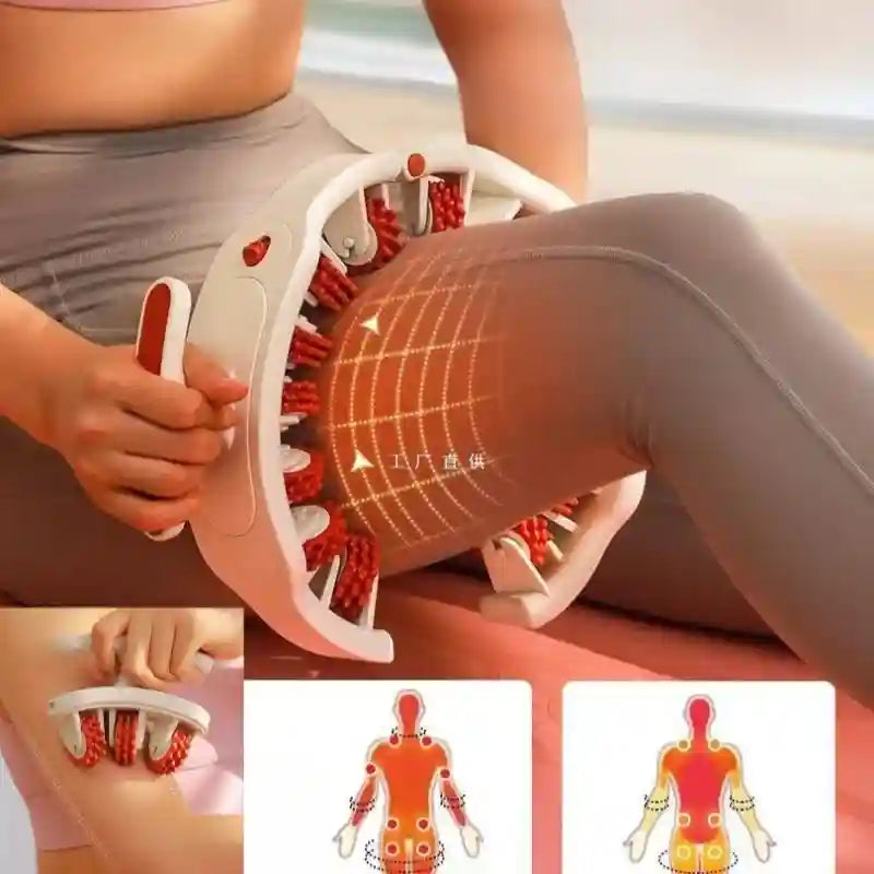 Massage Roller for Muscle Relief with Detachable Handle - Tidesmit Massage Roller Tidesmit