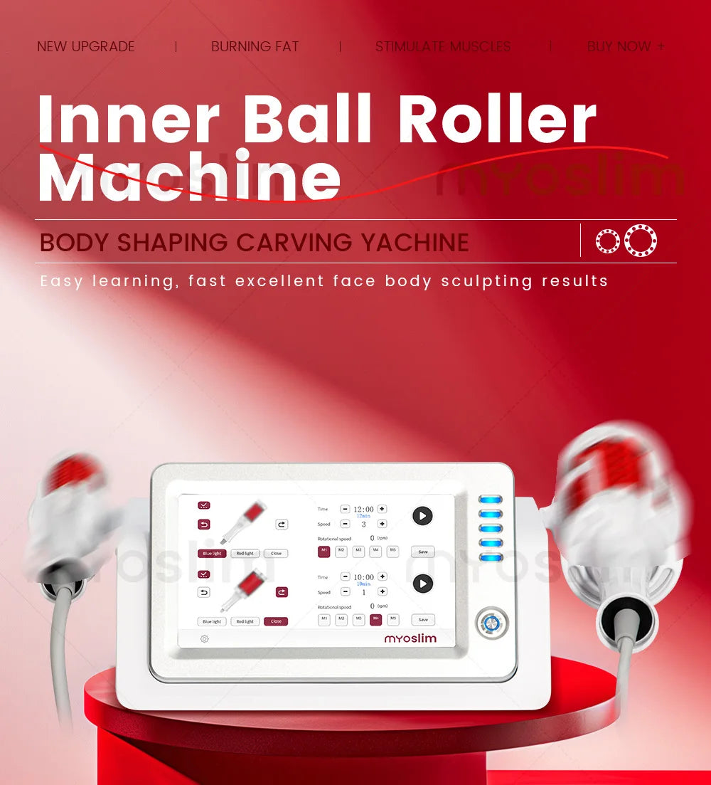 EMS Body Sculpting Machine - 360 Rotating Deep Tissue Massager Body Shaping Massage Equipment Tidesmit
