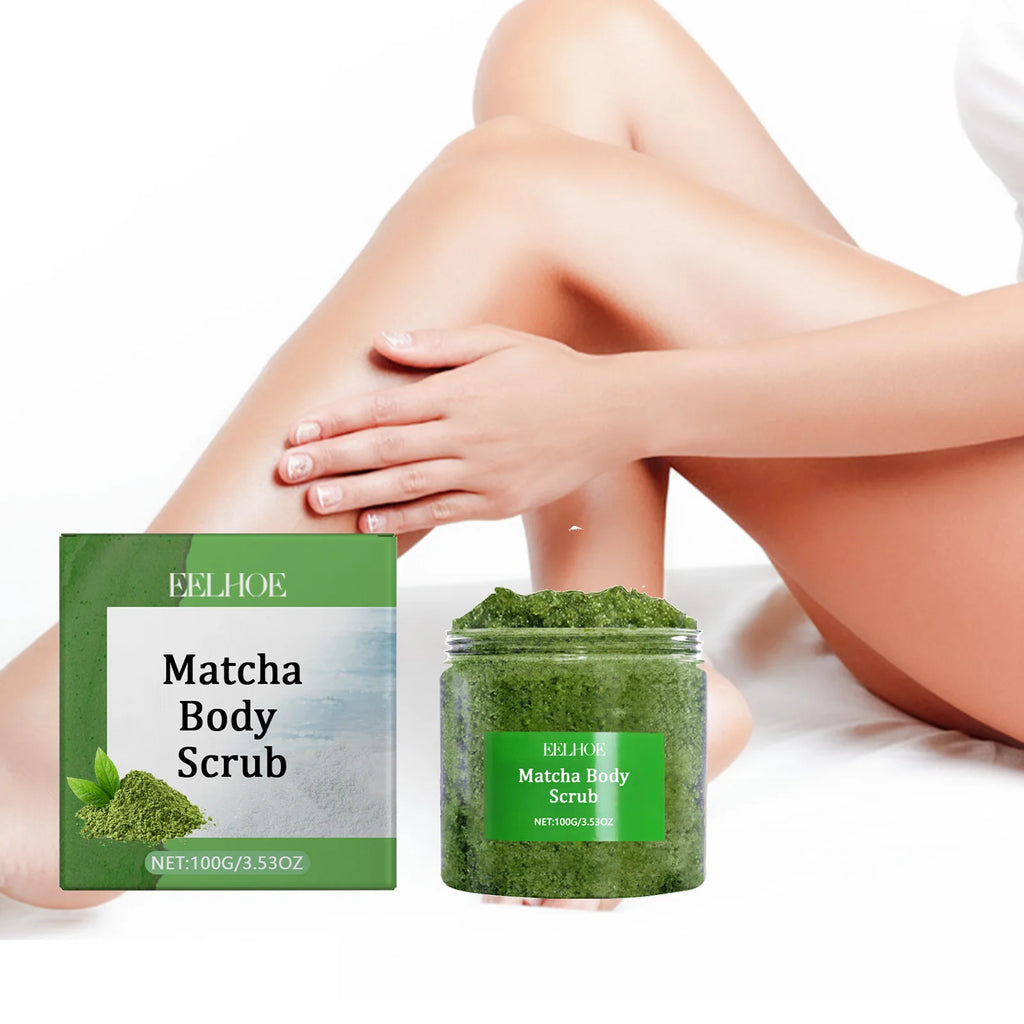 Matcha Sea Salt Body Scrub - Natural Exfoliant for Smooth Skin Scrubs Treatments Tidesmit